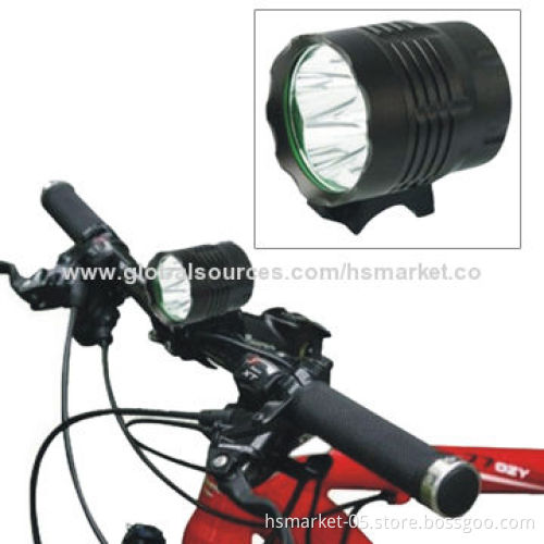 factory direct sale 4*cree led XM-L2 6000 lumens LED bicycle front light or rechargeable headlampNew